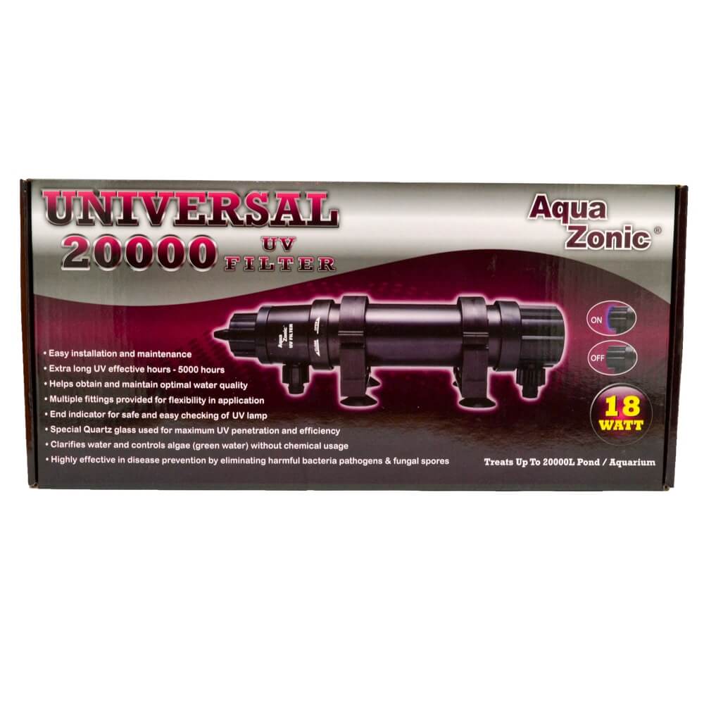 Lampa cu ultraviolete Aqua Zonic 18W 11 Lampa cu ultraviolete Aqua Zonic 18W, lampa ultraviolete dezinfectie si sterilizare acvariu si iaz, asigura filtre UV eficiente pentru apa curata. Lampa cu ultraviolete Aqua Zonic 18W este esentiala pentru pasionatii de acvaristica si proprietarii de iazuri care doresc sa mentina o apa curata si sanatoasa. Aceasta lampa ultraviolete dezinfectie si sterilizare acvariu si iaz ofera performante superioare prin utilizarea tehnologiei UV, asigurand un mediu acvatic clar si lipsit de bacterii si alge daunatoare. Beneficiile utilizarii lampii cu ultraviolete Aqua Zonic 18W Lampa cu UV-C Aqua Zonic 18W este special conceputa pentru a asigura o apa limpede in acvarii de pana la 1500 de litri si iazuri de pana la 20000 de litri. Folosind aceasta lampa UV, vei reduce semnificativ turbiditatea apei, cauzata de algele verzi si bacterii, oferind un mediu sigur si sanatos pentru vietuitoarele acvatice. Caracteristici ale lampii cu ultraviolete Aqua Zonic 18W Putere si eficienta: Cu o putere de 18W, aceasta lampa UV este ideala pentru diverse dimensiuni de acvarii si iazuri. Spectru UV de 250 nm: Lungimea de unda de 250 nm este eficienta in distrugerea algelor verzi si bacteriilor, asigurand o apa limpede. Fara efecte secundare: Utilizarea acestei lampi UV nu prezinta riscuri pentru mediul acvatic, fiind complet sigura pentru pesti si plante. Reducerea riscului de infectii: Lampa scade semnificativ numarul total de germeni, reducand astfel riscul de infectii in acvarii si iazuri. Sistem de siguranta: Lampa este dotata cu un sistem de oprire automata pentru a preveni functionarea accidentala cand este deschisa. Usor de instalat: Cu un cablu de alimentare de 5 metri, instalarea este simpla si flexibila. Design robust: Fabricata din materiale de inalta calitate, lampa este durabila si rezistenta la utilizarea indelungata. De ce sa alegi lampa cu ultraviolete Aqua Zonic 18W? Alegerea unei lampi UV pentru iazuri si acvarii este esentiala pentru a mentine un mediu acvatic sanatos. Lampa cu ultraviolete Aqua Zonic 18W este o solutie eficienta si accesibila pentru filtrarea UV in iazuri si acvarii. Cu aceasta lampa, apa ramane limpede, iar pestii si plantele sunt protejati de bacterii si alge daunatoare. Aceasta lampa UV este perfecta pentru cei care doresc o apa limpede si curata fara a compromite sanatatea pestilor si a plantelor. Prin utilizarea filtrului UV, rata imbolnavirii pestilor va scadea drastic, asigurand un mediu sanatos si atractiv vizual. Cum functioneaza lampa cu ultraviolete Aqua Zonic 18W? Lampa cu ultraviolete Aqua Zonic 18W emite radiatii UVC, care sunt cunoscute pentru capacitatea lor de a steriliza apa prin distrugerea microorganismelor daunatoare. Aceasta lampa UV sterilizare acvariu si iaz este extrem de eficienta in reducerea numarului de germeni si bacterii, prevenind astfel turbiditatea apei si mentinand claritatea acesteia. Alege lampa cu ultraviolete Aqua Zonic 18W pentru a te bucura de o apa limpede si sanatoasa in acvariul sau iazul tau. Aceasta lampa ultraviolete dezinfectie si sterilizare este solutia ideala pentru mentinerea unui mediu acvatic curat si sigur.