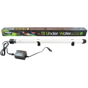 Lampa fluorescenta alba submersibila 64 cm perfecta pentru iluminat subacvatic. Tub fluorescent submersibil pentru o lumina acvariu clara si eficienta! Lampa fluorescenta alba submersibila 64 cm – Solutia ideala pentru iluminat subacvatic de calitate Lampa fluorescenta alba submersibila 64 cm este alegerea perfecta pentru pasionatii de acvarii care doresc sa ofere un iluminat subacvatic eficient si clar. Aceasta lampa este dotata cu un tub fluorescent submersibil T8, asigurand o lumina acvariu optima, indiferent de tipul de mediu acvatic in care este folosita. Datorita designului sau etans si a materialelor de calitate superioara, aceasta lampa poate fi folosita atat sub apa, cat si deasupra acvariului, oferind flexibilitate si performanta. Caracteristici cheie ale lampii fluorescente albe submersibile 64 cm: Tub fluorescent submersibil T8, usor de inlocuit, pentru o lumina alba daylight de 6500K, ideala pentru acvarii de apa dulce. Etansare perfecta, protejand lampa impotriva umiditatii, ceea ce permite utilizarea atat in interiorul acvariilor, cat si deasupra acestora. Lungime: 64 cm, potrivita pentru acvarii de dimensiuni medii si mari, oferind o distributie uniforma a luminii. Consum redus de energie de doar 20 W, ceea ce contribuie la eficienta energetica, cu un balast electronic care maximizeaza randamentul tubului fluorescent. Durabilitate si fiabilitate, avand o durata de viata extinsa, perfecta pentru utilizare indelungata fara a necesita schimbari frecvente. Aplicatii multiple: Lampa fluorescenta alba submersibila 64 cm nu este destinata doar pentru iluminarea acvariilor. Datorita flexibilitatii sale, aceasta poate fi utilizata in diverse alte scopuri: Iluminat acvariu – Asigura o iluminare puternica si uniforma, ideala pentru plantele si pestii din acvariu. Iluminare suplimentara – Poate fi montata in plus fata de sistemele de iluminare deja existente, pentru a oferi un supliment de lumina acolo unde este necesar. Sursa de iluminare subacvatica – Poate fi utilizata in iazuri, fantani arteziene sau alte spatii acvatice, oferind un spectacol de lumina subacvatic deosebit. Lumina de veghe sau de atentionare – Poate fi folosita ca lumina ambientala discreta in timpul noptii, atat pentru acvarii, cat si pentru alte incinte. Iluminarea standurilor de prezentare – Perfecta pentru standuri de prezentare acvatice sau decoruri comerciale, atragand atentia cu un iluminat clar si eficient. Lumini ambientale – Ideala pentru gradini, iazuri sau alei, creand un efect vizual spectaculos in spatiile exterioare. Beneficii ale utilizarii lampii fluorescente submersibile: Eficienta energetica: Cu un consum de doar 20 W, aceasta lampa asigura o lumina puternica si constanta fara a consuma multa energie. Versatilitate maxima: Poate fi utilizata atat in acvarii, cat si in gradini, fantani arteziene sau alte decoruri acvatice. Usor de instalat: Lampa vine echipata cu ventuze pentru prinderea pe geamul acvariului, ceea ce face instalarea rapida si usoara. Design robust si durabil: Fiind complet etansa, lampa este rezistenta la umiditate, ceea ce ii asigura o durata de viata lunga chiar si in conditii subacvatice. Spectrul optim de lumina: Lumina daylight de 6500K este perfecta pentru a reproduce mediul natural de lumina pentru plantele si vietuitoarele acvatice, imbunatatind astfel aspectul si sanatatea acestora. Detalii tehnice: Culoare iluminat: Alb daylight (6500K) Lungime totala: 64 cm Consum de energie: 20 W Tip neon: Tub fluorescent T8, 18/20 W Lungimea cablului electric: 137 cm Accesorii incluse: Ventuze pentru prindere pe geam Lampa fluorescenta alba submersibila 64 cm este o investitie ideala pentru acvariul tau, oferind un sistem de iluminat fiabil si eficient, cu un spectru de lumina optim pentru plante si pesti. Indiferent daca doresti sa imbunatatesti sistemul de iluminat al acvariului sau sa creezi un spectacol vizual in spatiile exterioare, aceasta lampa este solutia perfecta. Achizitioneaza acum Lampa fluorescenta alba submersibila 64 cm si transforma modul in care iluminarea acvariului tau face diferenta!