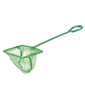 inciog acvariu verde 10 cm pentru prindere delicata; minciog pentru acvariu fin, minciog de acvariu durabil, parte din mincioage acvariu ideale pentru curatare rapida si mutarea pestilor.