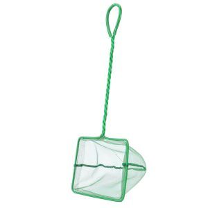 Minciog acvariu verde 7,5 cm (3") – Minciog pesti acvariu fin, minciog de acvariu compact, ideal pentru capturarea delicata a pestilor mici, curatare rapida si intretinere zilnica fara stres in acvariile tale.