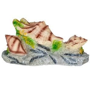 Decor acvariu roca cu melci, accesoriu ideal pentru melci acvariu, decor acvariu 3d si amenajari acvarii, oferind un aspect natural si detaliat. Creeaza un mediu subacvatic realist, fiind o decoratiune acvariu sigura si estetica pentru pesti.
