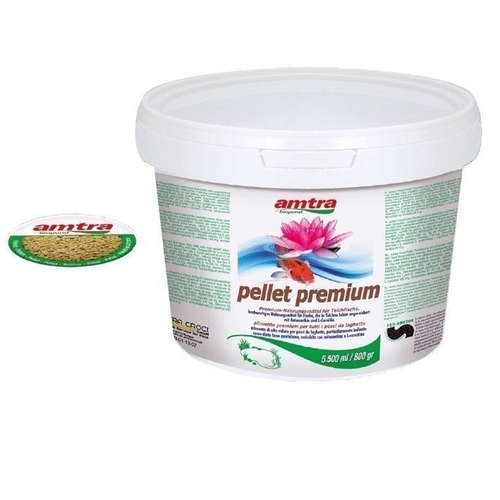 Hrana crapi koi Amtra Pellet Premium 5500 ml 1 Hrana crapi koi Amtra Pellet Premium 5500 ml
