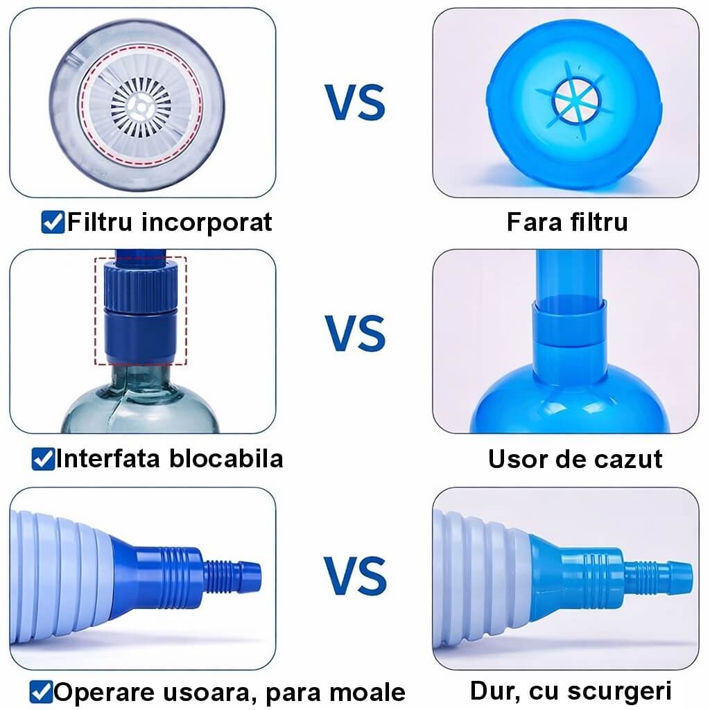 Aspirator acvariu Boyu BY-28 4 Aspirator acvariu Boyu BY-28, aspirator substrat acvariu eficient, aspirator de substrat pentru curatare substrat acvariu fara stres.