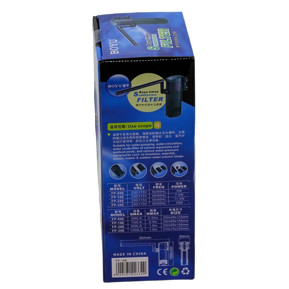 Filtru de apa pentru acvariu maxim 80 litri Boyu 13 Filtru de apa pentru acvariu maxim 80 litri Boyu
