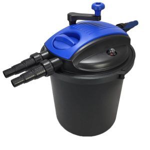 Filtru iaz autocuratare Boyu EFU-15000A, un filtru iaz sub presiune modern. Filtru UV iaz de 24W in sistem filtrare iaz, pentru o filtrare apa iaz impecabila si un mediu acvatic echilibrat.