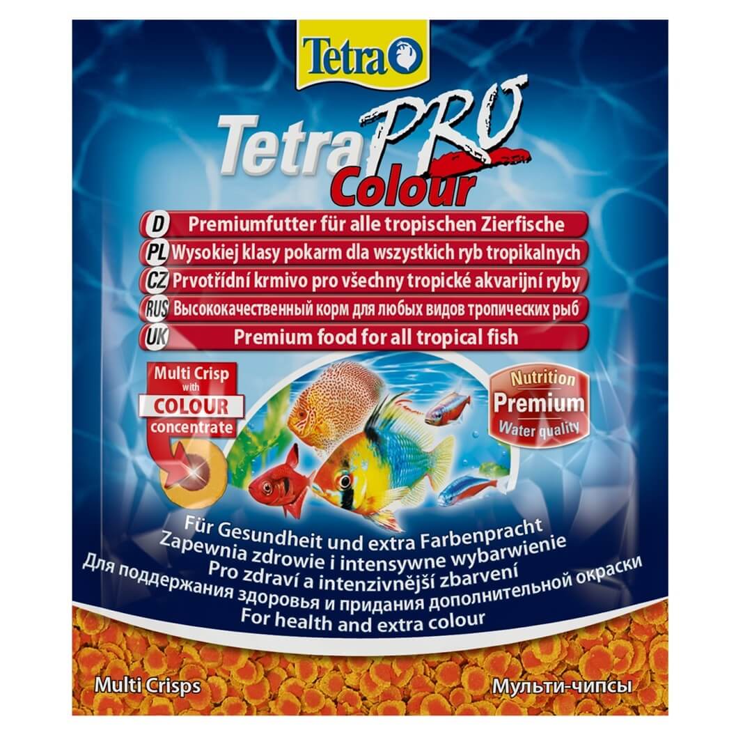 Hrana pesti exotici plic Tetra Pro Colour 12 gr 2 Hrana pesti exotici plic Tetra Pro Colour 12 gr este alegerea perfecta pentru a asigura sanatatea si aspectul vibrant al pestilor tai exotici. Cu un amestec de ingrediente premium, o formula inovatoare si beneficii evidente pentru pestii si acvariul tau, acest produs se remarca prin eficienta si calitate. Ofera-le pestilor tai un stil de viata sanatos si bucura-te de culorile lor uimitoare!