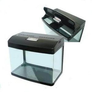 Acvariu Boyu cu capac 39,8 x 25 x 39 (37L) MR-418 negru