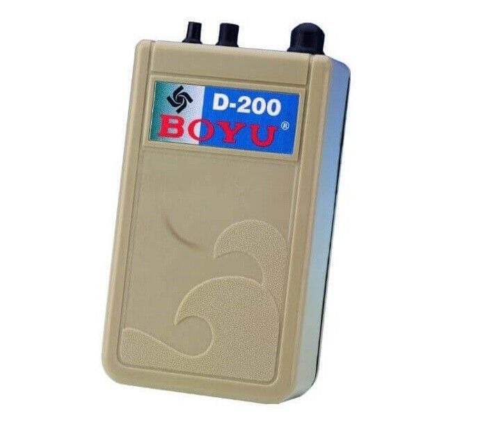 Pompa de aer cu baterii 2 litri / minut Boyu D-200 1 Pompa de aer cu baterii 2 litri / minut Boyu D-200