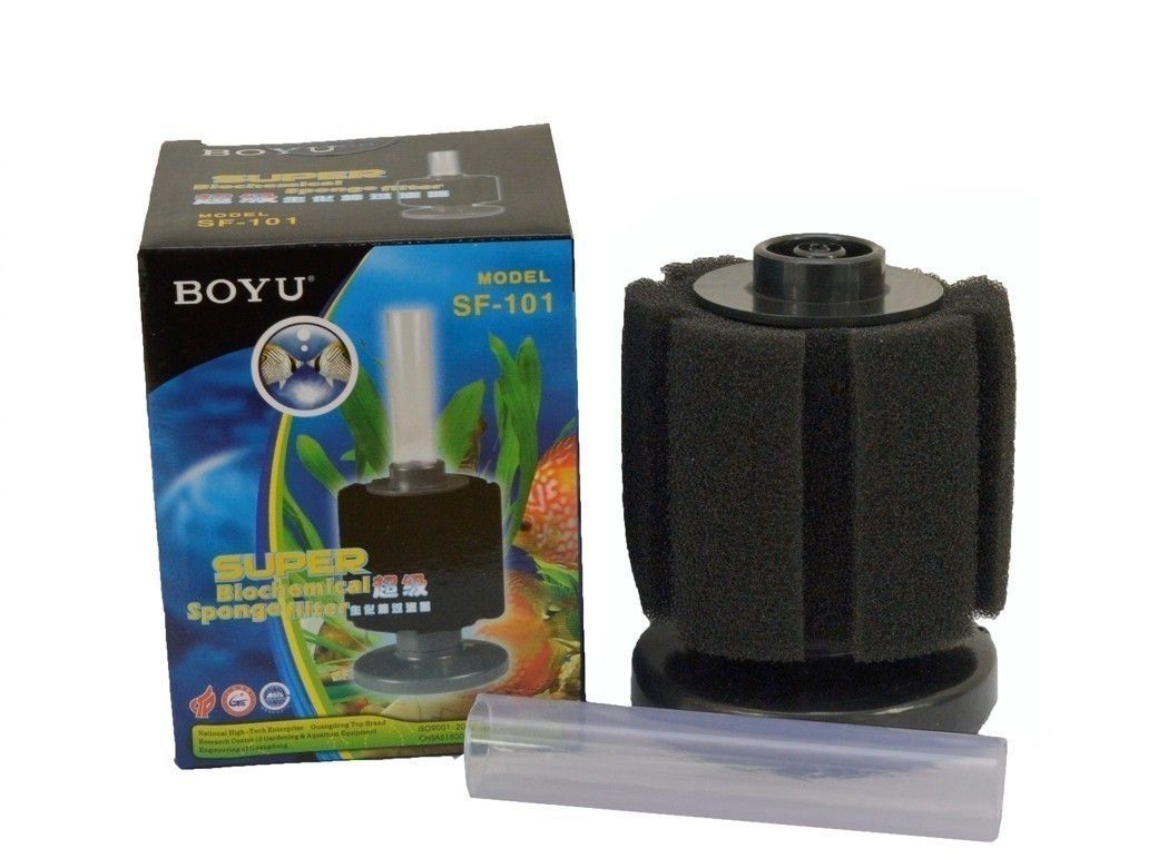 Filtru acvariu de burete cu talpa grea Boyu SF-101 2 Filtru acvariu de burete cu talpa grea Boyu SF-101