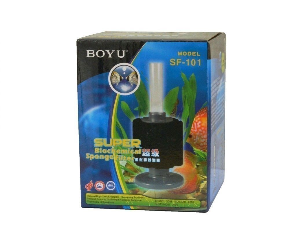 Filtru acvariu de burete cu talpa grea Boyu SF-101 3 Filtru acvariu de burete cu talpa grea Boyu SF-101
