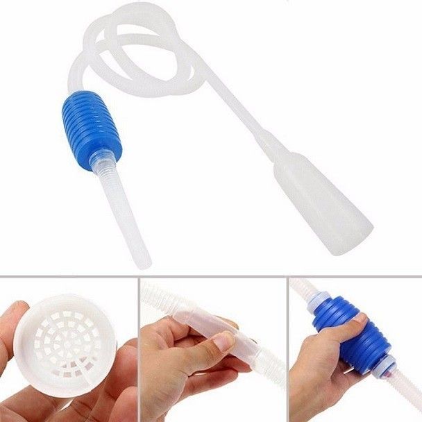 Aspirator acvariu manual Boyu SC-002 4 Aspirator acvariu manual este un aspirator substrat acvariu de la Boyu model SC-002 cu pompa de amorsare. Aspirator acvariu de vanzare direct din stocul nostru propriu. Descopera eficienta curatarii si sifonarii acvariului cu aspiratorul de substrat manual de la Boyu, modelul SC-002, echipat cu o pompa de amorsare performanta. Oferim acest aspirator de acvariu de vanzare direct din stocul nostru, gata sa imbunatateasca procesul de intretinere a acvariului tau. Poate curata eficient pietrisul si substratul acvariului. Elimina mizeria si sedimentele din substrat impreuna cu apa evacuata din acvariu. Astfel odata cu schimbul de apa se elimina si mizeria acumulata in substrat. Ideal pentru utilizare la schimbarile regulate de apa, acest aspirator acvariu manual faciliteaza extractia apei si indepartarea eficienta a deseurilor acumulate pe fundul acvariului. Capabilitatea sa de a curata pietrisul si substratul acvariului este deosebit de eficienta, eliminand mizeria si sedimentele odata cu apa evacuata. Acest proces nu numai ca asigura o curatenie profunda dar si mentine un mediu sanatos pentru viata acvatica. Cu aspiratorul acvariu manual SC-002, curatarea devine o activitate simpla, rapida si mai putin obositoare. Actionarea pompei de amorsare este intuitiva si elimina necesitatea utilizarii fortei excesive sau a imersiunii mainilor in apa, asigurand un confort maxim in timpul folosirii. Asigura-te ca acvariul tau este intotdeauna in cele mai bune conditii cu ajutorul nostru aspirator de substrat pentru acvariu. Cumpara acum aspiratorul de acvariu manual de la Boyu, modelul SC-002, disponibil pentru vanzare in magazinul nostru online aquariumprest.ro si pregateste-te sa experimentezi cel mai eficient mod de a mentine curatenia in acvariu.