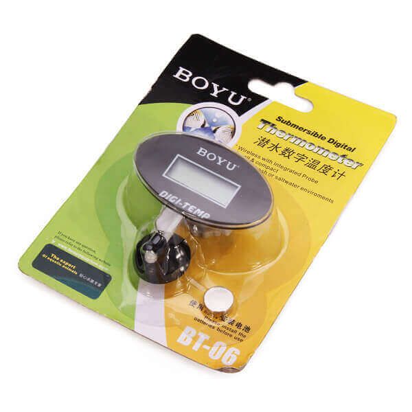 Termometru electronic oval pentru acvariu Boyu 2 Termometru electronic oval pentru acvariu Boyu