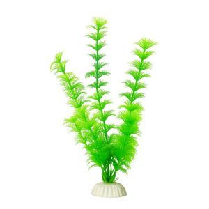 Planta de acvariu Ambulia 20 cm pune in valoare orice tank; plante artificiale delicate, plante decorative artificiale realiste si plante artificiale verzi stralucitoare, gata de fotografii uimitoare.