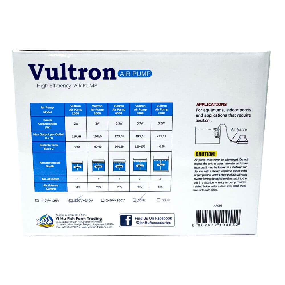 Pompa acvariu aer cu furtun valva difuzor 160 l/h 8 Pompa acvariu aer cu furtun valva difuzor 160 lh