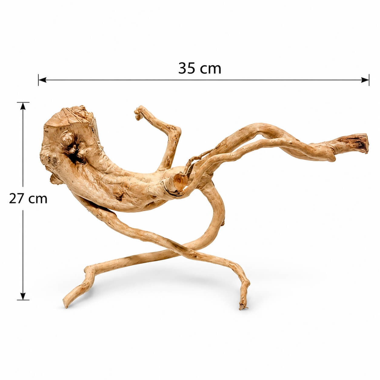 Red Moor acvariu model HW17 3 Red Moor acvariu HW17 cu ramificatii naturale, 35 cm lungime si 27 cm inaltime