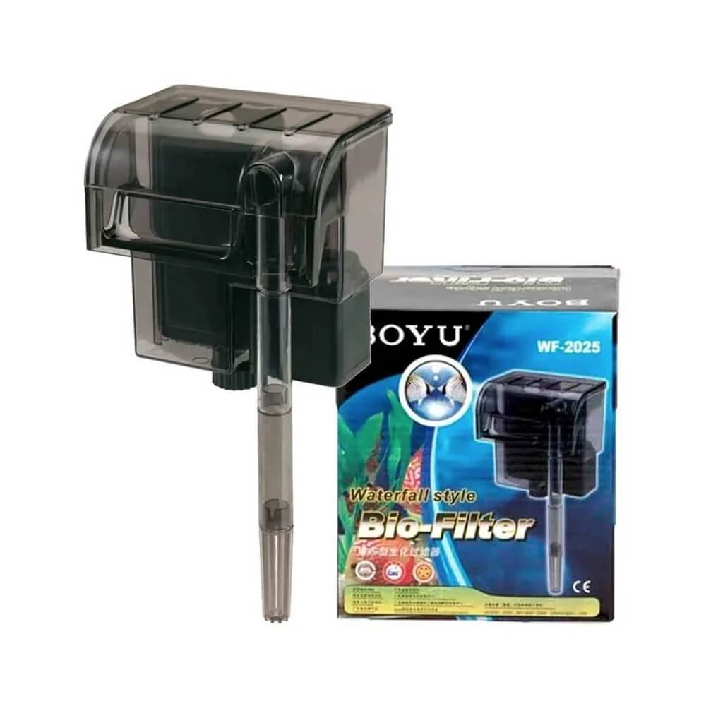 Filtru cascada acvariu Boyu, max 80L, 300L/h 2 Filtru pentru acvariu compact si eficient, perfect pentru pastrarea unui mediu stabil. Debit reglabil, dimensiuni reduse, rezultat excelent.