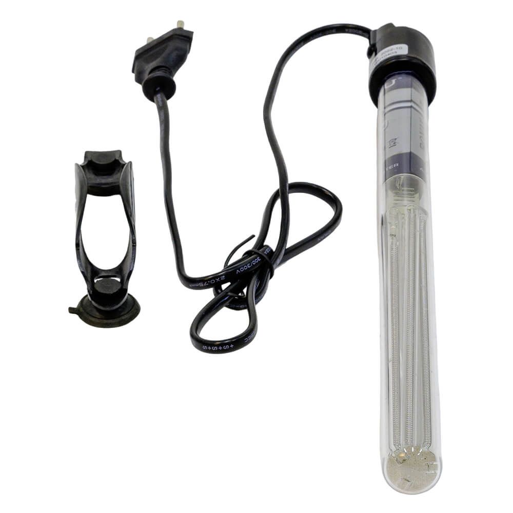 Incalzitor pentru acvariu cu termostat Boyu 100 W 16 Incalzitor pentru acvariu cu termostat Boyu 100W, ideal ca incalzitor acvariu 90l, maxim 130l. Ofera incalzire optima si control precis al temperaturii. Incalzitorul pentru acvariu cu termostat Boyu 100W este solutia ideala pentru mentinerea unei temperaturi constante in acvariile cu volume intre 90 si 130 litri. Acest incalzitor ofera o incalzire optima si un control precis al temperaturii, asigurand un mediu sanatos pentru pestii tai chiar si intr-un volum generos de apa utilizat ca incalzitor acvariu 130l. Cu o putere de 100W, incalzitorul Boyu este proiectat pentru a mentine temperatura ideala in acvariu, indiferent de fluctuatiile de temperatura din exterior. Este usor de reglat datorita termostatului incorporat, permitandu-ti sa setezi temperatura dorita cu usurinta. Acest incalzitor pentru acvariu cu termostat este complet submersibil, ceea ce inseamna ca poate fi montat in totalitate in apa, asigurand o distribuire uniforma a caldurii. In plus, indicatorul LED de functionare/oprire (on/off) iti permite sa vezi rapid daca incalzitorul este in functiune. Incalzitorul Boyu vine echipat cu ventuze pentru o fixare sigura si stabila pe peretele acvariului. Cu o inaltime de 29 cm si un diametru de 2 cm, acest incalzitor 100W se potriveste perfect in acvariile de dimensiuni medii. Caracteristici: Putere: 100W Volum acvariu: Ideal pentru acvarii de 90-130 litri Termostat: Da, usor de reglat Submersibil: Complet submersibil Indicator LED: Vizibilitate usoara a starii de functionare Fixare: Ventuze incluse pentru o instalare sigura Dimensiuni: 29 cm inaltime, 2 cm diametru Acest incalzitor pentru acvariu cu termostat Boyu 100W asigura o incalzire eficienta si constanta, fiind alegerea perfecta pentru pasionatii de acvaristica ce doresc sa ofere pestilor un mediu optim si stabil.