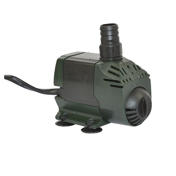 Mini pompa fantani arteziene de interior 300 l/h 1 Mini pompa fantani arteziene de interior 300 l/h este o pompa apa electrica submersibila folosita la fantani arteziene de interior sau amenajarea unor mici cursuri de apa. Pompa submersibila cu debit reglabil. Poate opera in conditii de siguranta maxima atunci cand este imersata in apa. Pompă de apă submersibilă cu reglajul debitului de apă ce se pretează a fi folosită în acvarii sau iazuri la diversele sisteme de filtrare sau recirculare a apei, fântâni arteziene, căderi de apă, cascade. Avantaje: Mini pompa arteziene cu design modern, compact, debit și putere de ridicare a apei. Mini pompa fantani arteziene de interior cu motor submersibil compact și 100% sigur în lucrul cu apa. Acest model de mini pompa arteziene va fi folosită numai introdusă total în apă. Axul rotorului este confecționat din oțel inoxidabil. Pompa apa electrica submersibila ce nu corodează și este confecționată din plastic ABS. Lungimea cablului electric: 1,7 m. Model: FP-08 Voltaj: AC230V. Frecventa: 50 Hz. Consum de energie electrică: numai 5 W. Debit maxim: 300 Litri / Oră. Înălțimea coloanei maxime de apă ridicată: 0,35 metri.