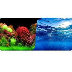 Tapet acvariu dublu Holland Scape si Ocean Blue 50 X 100 cm