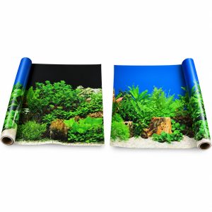 Folie fundal acvariu pentru acvarii de maximum 40 cm inaltime