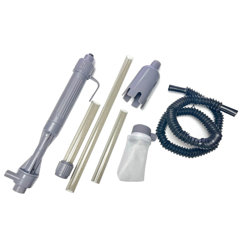 Sifonator electric acvariu pe baterii model L68 9 Sifonator electric acvariu pe baterii model L68, aspirator acvariu eficient, pompa curatare acvariu pentru intretinere usoara si rapida!