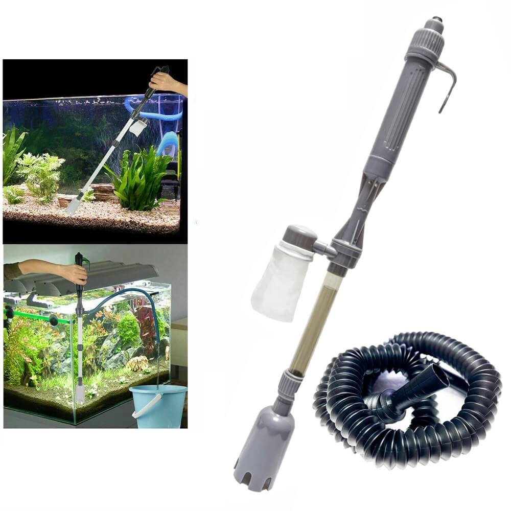 Sifonator electric acvariu pe baterii model L68 1 Sifonator electric acvariu pe baterii model L68, aspirator acvariu eficient, pompa curatare acvariu pentru intretinere usoara si rapida! Pentru orice pasionat de acvaristica, mentinerea unui mediu curat si sanatos in acvariu este esentiala. Sifonatorul electric acvariu pe baterii model L68 este solutia ideala pentru curatarea substratului si schimbarea apei fara efort. Spre deosebire de aspiratoarele traditionale manuale, acest aspirator acvariu functioneaza electric, oferind rapiditate si eficienta in colectarea mizeriei pe care sistemele clasice de filtrare nu o pot elimina. De asemenea, acest dispozitiv poate fi utilizat ca pompa curatare acvariu, facilitand astfel intretinerea completa a acvariilor mici, medii si mari.