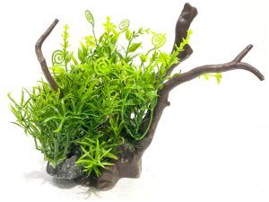 Plante artificiale acvariu decor realistic pe radacina, plante artificiale pentru acvariu cu frunze spiralate, ideale pentru decorari acvarii, plante artificiale sigure, aduc un plus de culoare si profunzime oricarui bazin.