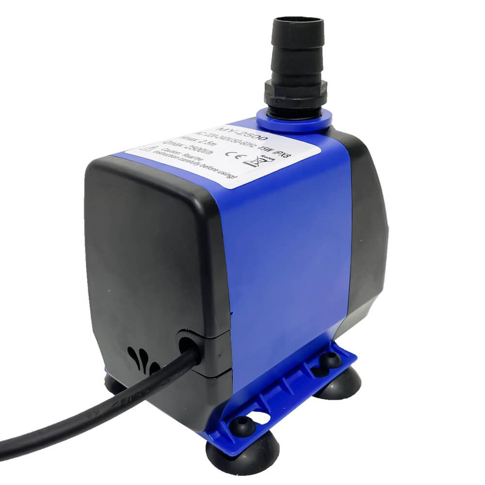 Pompa submersibila 2500 l/h cu reglaj debit apa 5 Pompa submersibila 2500 l/h este alegerea ideala pentru circuite de recirculare a apei si pompe fantani arteziene, asigurand performanta si fiabilitate. Utilizata inclusiv in pompe iazuri, aceasta pompa apa submersibila poate fi cumparata usor la noi, din magazin pompe submersibile.