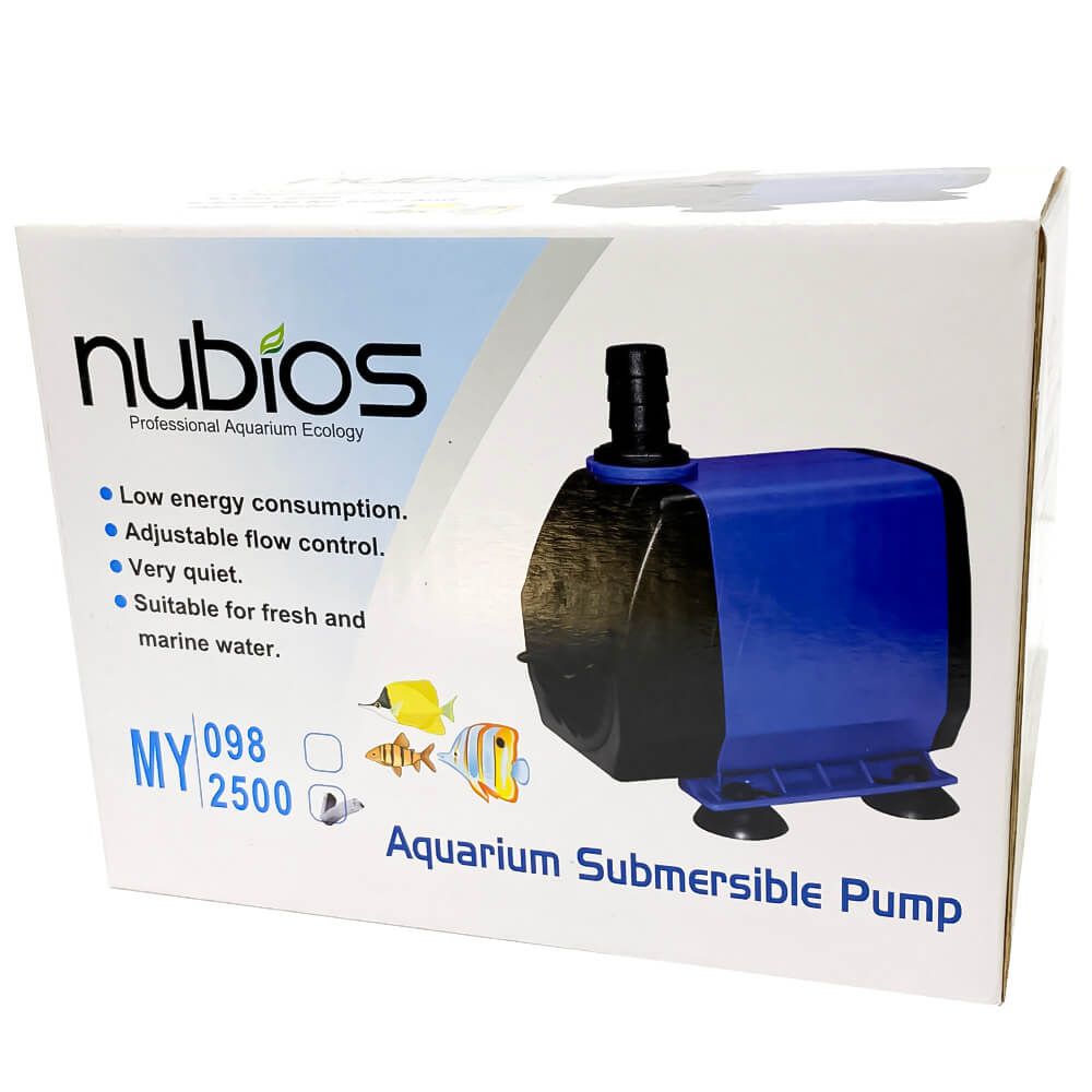 Pompa submersibila 2500 l/h cu reglaj debit apa 4 Cumpără pompa submersibila 2500 l/h pentru orice tip de proiect acvatic. Pompa submersibila perfecta pentru pompe fantani arteziene, pompe recirculare a apei, pompe iazuri și mai mult.