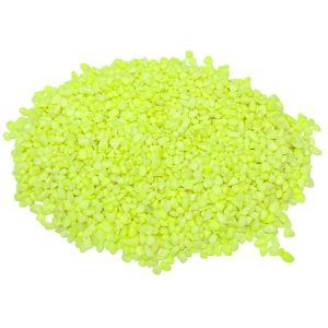 Pietris galben fluorescent pentru acvariu 1 kg, pietris galben acvariu decorativ, ideal pentru un decor vibrant si atractiv. Creeaza un decor unic si spectaculos cu pietris galben fluorescent pentru acvariu! Acest pietris galben acvariu este special conceput pentru a oferi un fundal vibrant si atractiv, ideal pentru orice acvariu sau proiect decorativ. Marginile sale rotunjite si pigmentii non-toxici fac din acest produs o alegere sigura si estetica pentru vietuitoarele tale acvatice.