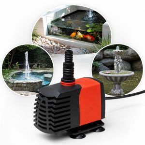 Pompa fantana arteziana Aqua Zonic Sumo 1 cu aplicatii pentru acvariu, cascada si decor cu apa