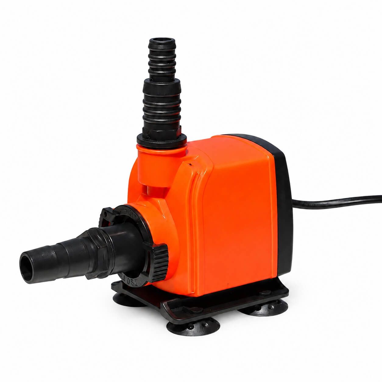 Pompa fantana arteziana sau cascada 1200 l/h 4 Pompa Aqua Zonic Sumo 1 vazuta din spate cu racord de evacuare si ventuze