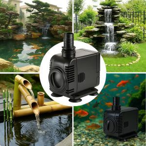 Pompa apa curata 1500 l/h cu debit reglabil, ideala pentru iazuri si decoratiuni acvatice. Pompa fantani arteziene, pompa cascada si pompa acvariu intr-un singur produs. Pompa submersibila fiabila si eficienta. Prinde acum oferta pompa submersibila pentru gradina ta.