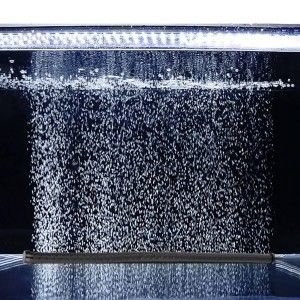 Perdea cu bule acvariu 120 cm, ideala pentru oxigenare uniforma si decor spectaculos, fabricata din cauciuc microporos rezistent pentru acvarii mari si iazuri.