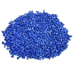 Pietris albastru acvariu perfect pentru orice setup. Alege din selectia noastra de pietris acvariu, pietre colorate si pietris 8-16 mm pentru un acvariu vibrant. Transforma-ti acvariul intr-un peisaj acvatic spectaculos si unic cu pietris albastru acvariu, solutia ideala pentru orice tip de setup. Indiferent daca esti pasionat de acvarii plantate, acvarii cu pesti tropicali sau design minimalist, acest pietris decorativ iti ofera posibilitatea de a crea un mediu vibrant si plin de viata.
