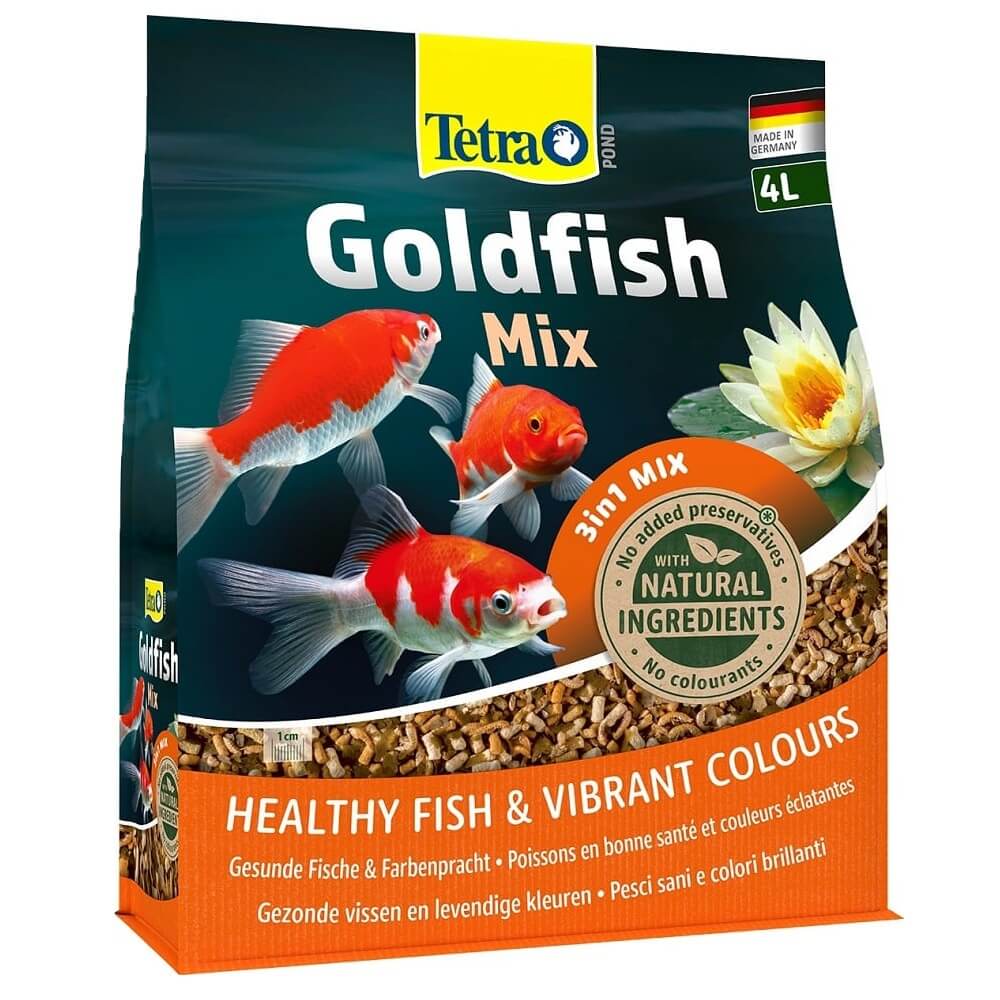 Mancare pesti Tetra Pond Glodfish Mix 4l 4 Mancare pesti Tetra Pond Glodfish Mix 4l, un mix complet ca mancare pentru pesti de balta si mancare de pesti.