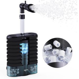 Filtru de apa acvariu 20-90l, pompa acvariu cu filtru intern. Asigura filtrare eficienta si curatarea apei cu filtre interne acvariu de calitate.