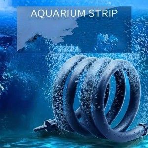 Perdea aerare acvarii 105 cm, fabricata din cauciuc poros, ofera oxigenare optima si efect decorativ pentru orice acvariu, asigurand distributie uniforma a bulelor si imbunatatind circulatia apei.