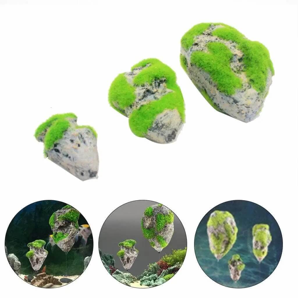 Pietre plutitoare acvariu set roci S si M 13 Pietre plutitoare acvariu set roci S si M