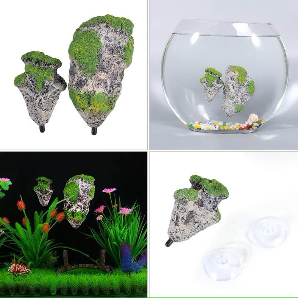 Pietre plutitoare acvariu set roci S si M 17 Indiferent de dimensiunea acvariului tau, acest decor adauga valoare estetica si transforma complet mediul acvatic. Investeste in acest set de decor acvariu pietre plutitoare si bucura-te de un acvariu cu adevarat spectaculos!
