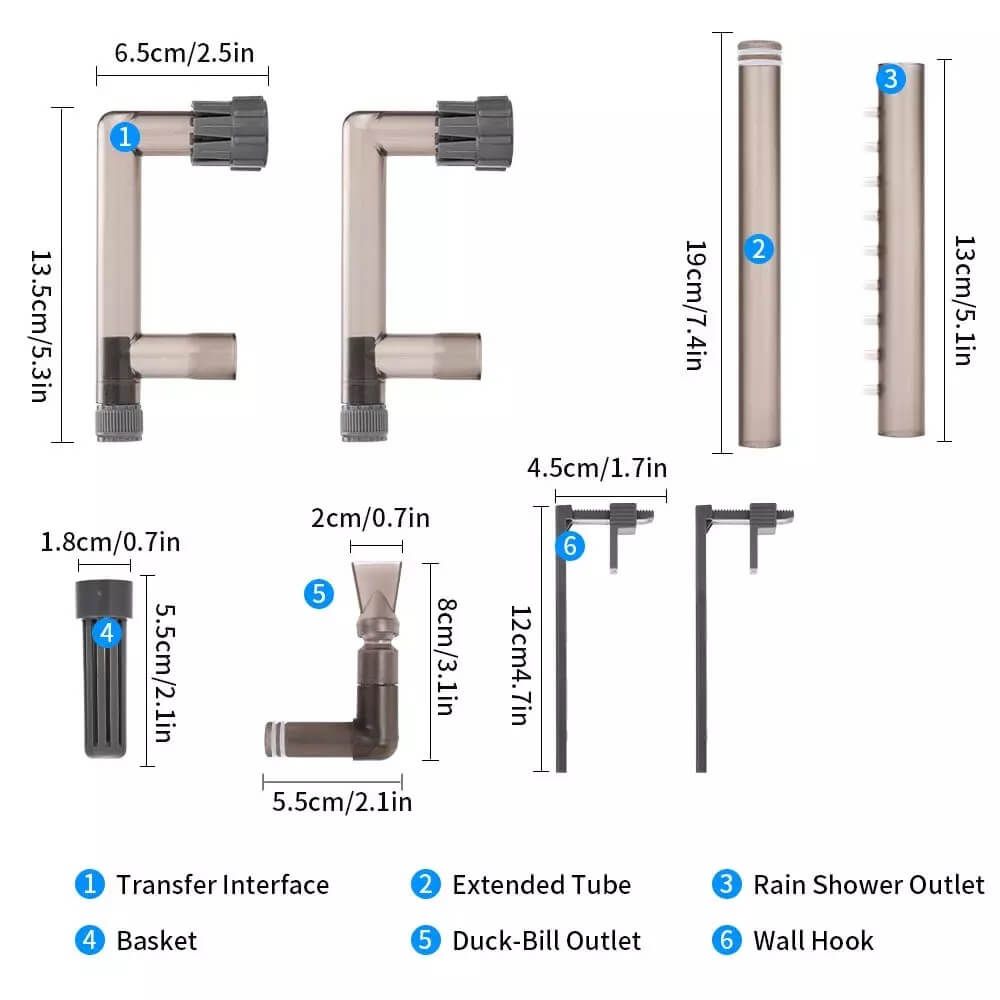 Filtru acvariu extern pentru acvarii pana la 90L 9 Cele doua metode de instalare pentru acest filtru extern acvariu asigura flexibilitate si eficienta maxima. Solutia ideala pentru filtre acvarii externe compacte si moderne.