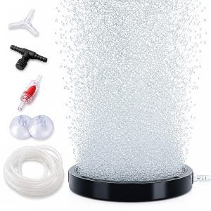 Piatra aerare iaz 10 cm cu bule fine si accesorii pentru montaj