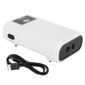 Pompa aer acumulator 2600mAh, ideala ca pompa aer acvariu cu baterii, pompa aer pescuit, pompa aer portabila. O pompa baterii fiabila si puternica.