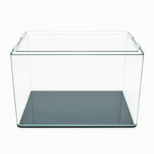 Acvariu de pesti de 17 litri cu sticla curbata si acvariu cu capac plat, perfect pentru incepatori. Ideal ca acvariu mic pesti, dar si ca acvariu pentru copii. Design modern, sigur si compact, parte din gama de acvarii de pesti potrivite pentru orice spatiu mic.