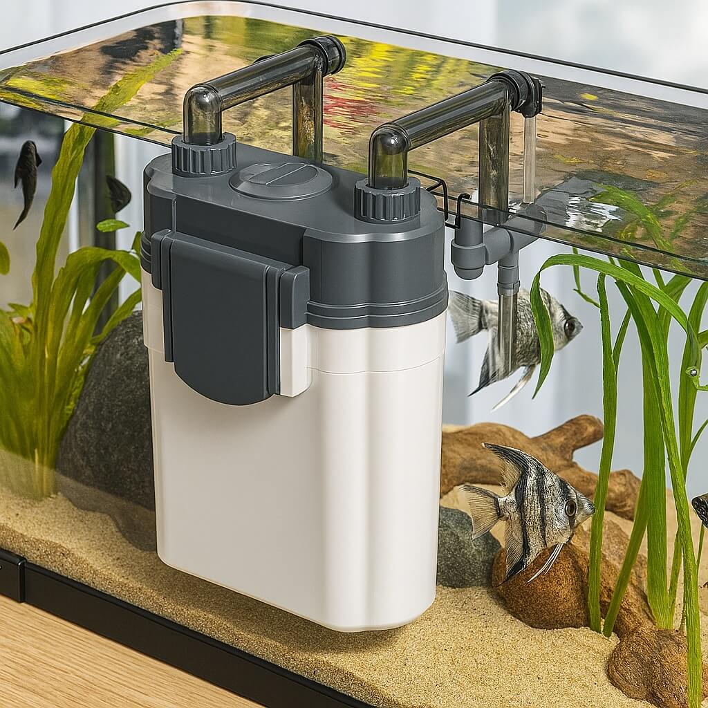 Filtru acvariu extern pentru 50 – 100 litri SOBO 500 l/h 2 Filtru acvariu extern pentru 50 – 100 litri SOBO 500 l/h asigura apa cristalina si oxigenare optima. Filtru acvariu exterior silentios, recomandat in top filtre externe acvariu; ideal si ca filtru extern acvariu 100l sau filtru extern acvariu 60 litri.