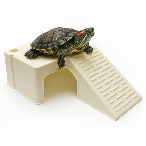 Insula mare bazin broasca testoasa 28.5x21x8.5 cm ofera un spatiu confortabil si stabil pentru reptile. Aceasta platforma testoase este ideala pentru odihna si hranire, imitand un mediu natural. Insula broaste testoase este practica, rezistenta si transforma bazinul intr-un habitat sigur si atractiv.