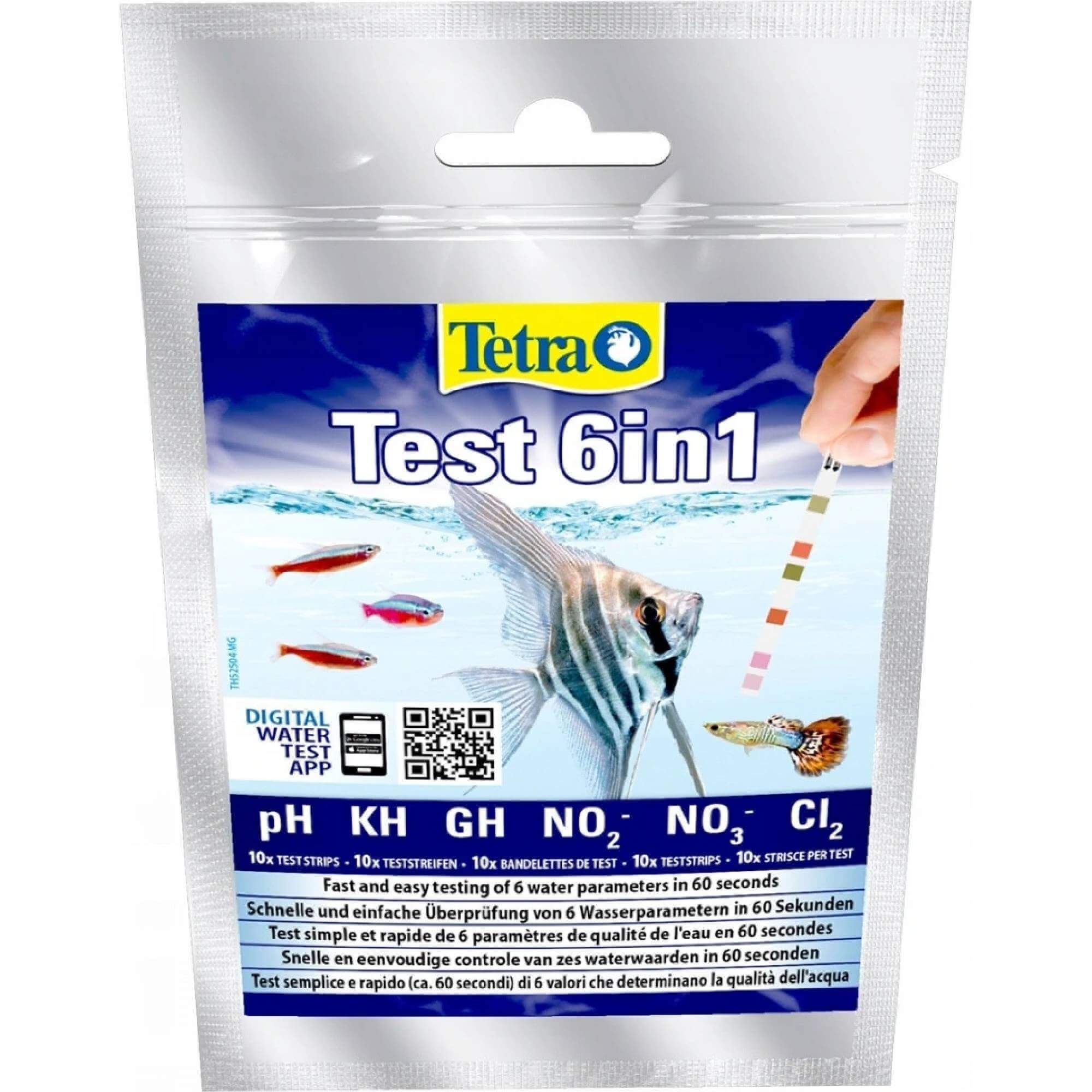 Tester apa acvariu Tetra Test 6 in 1 teste acvariu 10 benzi 2 Tester apa acvariu Tetra Test 6 in 1 iti ofera cele mai simple si eficiente teste apa acvariu. Pachetul de 10 benzi este usor de utilizat si garanteaza rezultate corecte. Fie ca esti incepator sau avansat, cu aceste teste acvariu tetra 6 in 1 poti mentine un ecosistem curat si echilibrat pentru pestii tai.