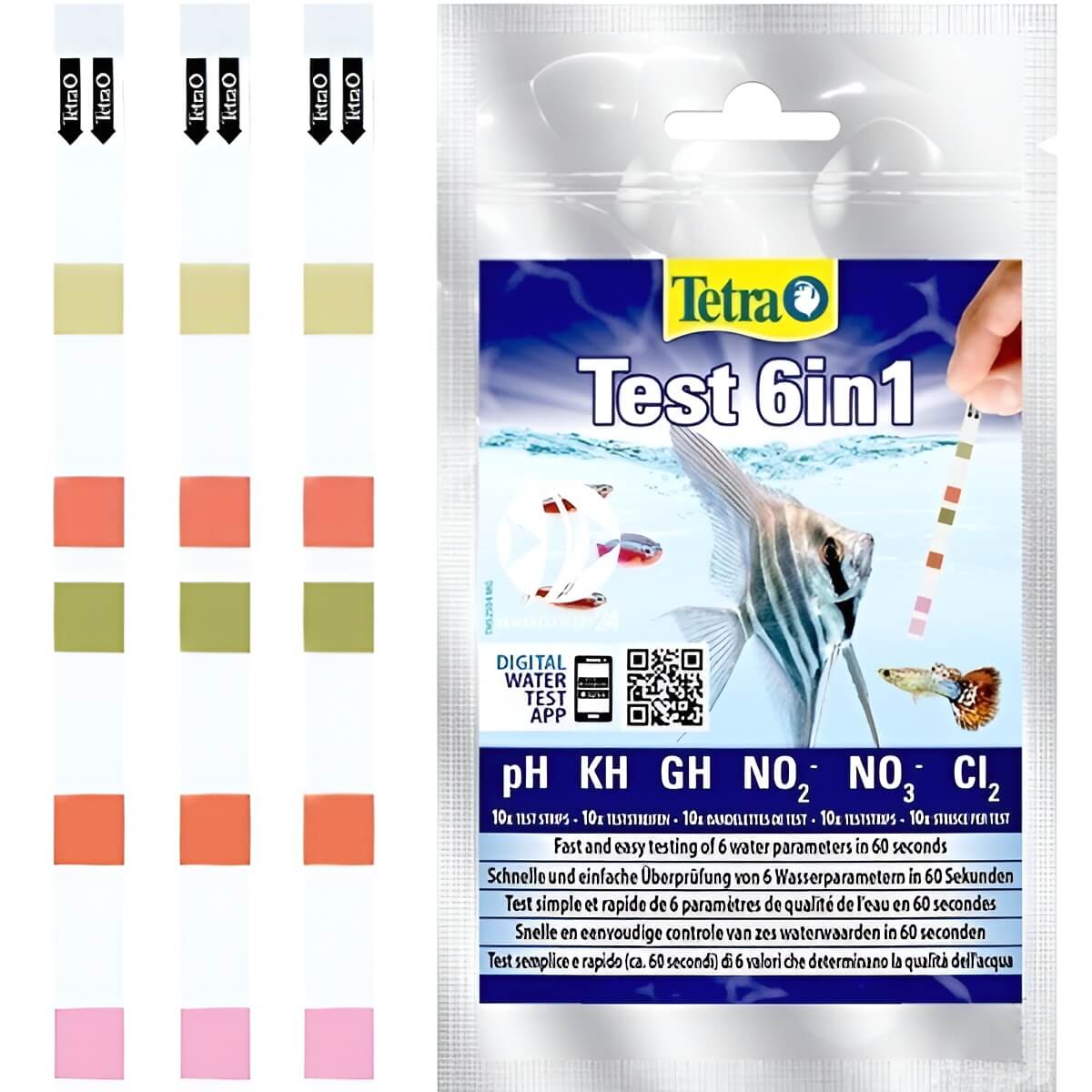 Tester apa acvariu Tetra Test 6 in 1 teste acvariu 10 benzi 3 Tester apa acvariu Tetra Test 6 in 1 iti permite sa faci teste apa acvariu rapide acasa, fara efort. Cu 10 benzi incluse, obtii rezultate sigure in cateva secunde. Aceste teste acvariu tetra 6 in 1 sunt indispensabile pentru un mediu sanatos, protejand pestii si plantele din acvariul tau.
