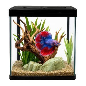 Acvariu peste Betta elegant, ideal ca acvariu mic si acvariu Betta. Acvariu pentru Betta perfect, compact pentru pesti mici.