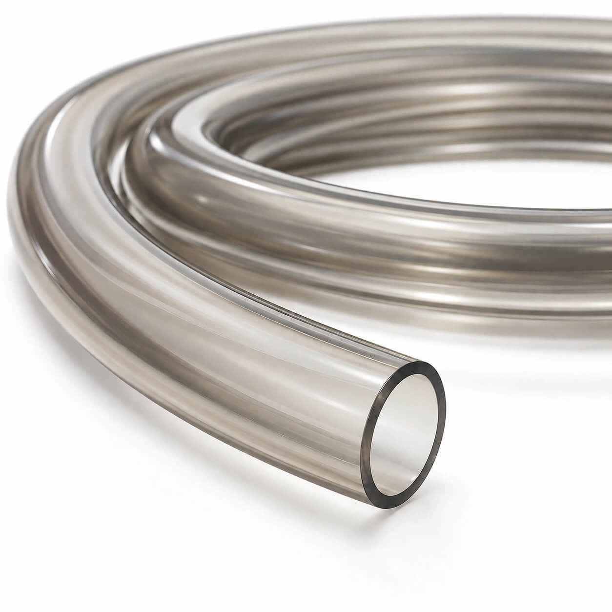 Furtun pompa submersibila 20mm 25mm, iaz acvariu si pompe 3 Detaliu furtun transparent 20/25 mm cu diametru interior 20 mm pentru pompe, filtre si schimb apa acvariu